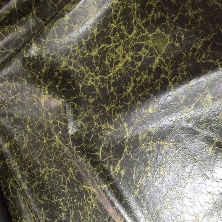 绿色哈蜜瓜纹油蜡皮，沙发与牛皮的完美结合，中国驰名商标尊美皮革